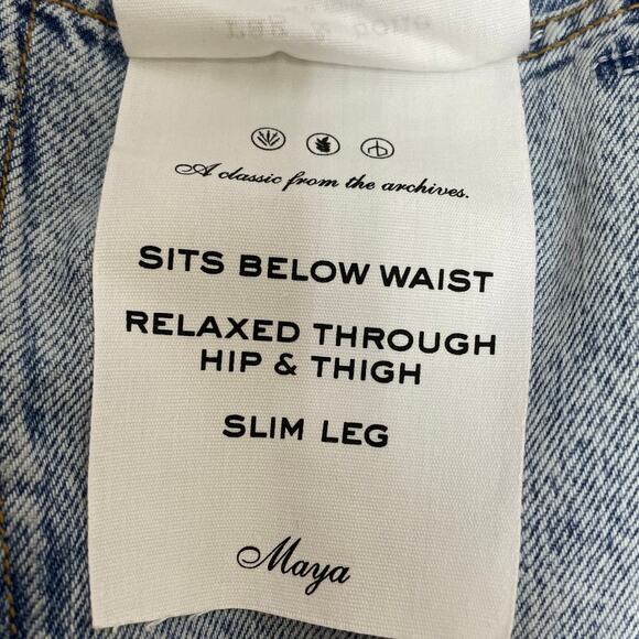 Rag & Bone Maya High Rise Ankle Slim in Belmar Women's Size 27 New With Tags - Picture 5 of 13